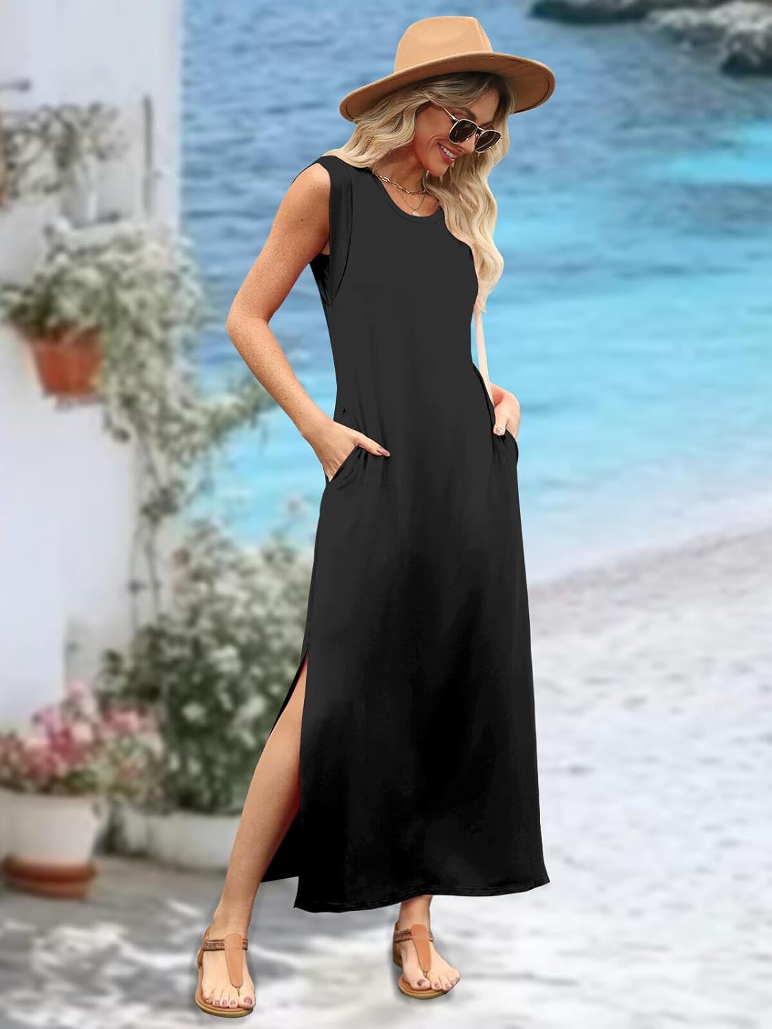 Summer Dresses for Women Plus Size Spring Clothes Beach Vacation Fashion Casual Outfits