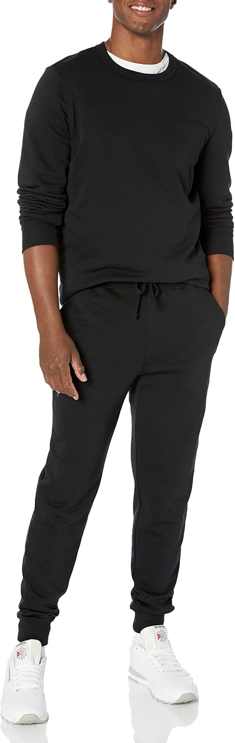 Men's Jogger Pants, Casual Relaxed Fit, Lightweight French Terry (Available in Big & Tall)