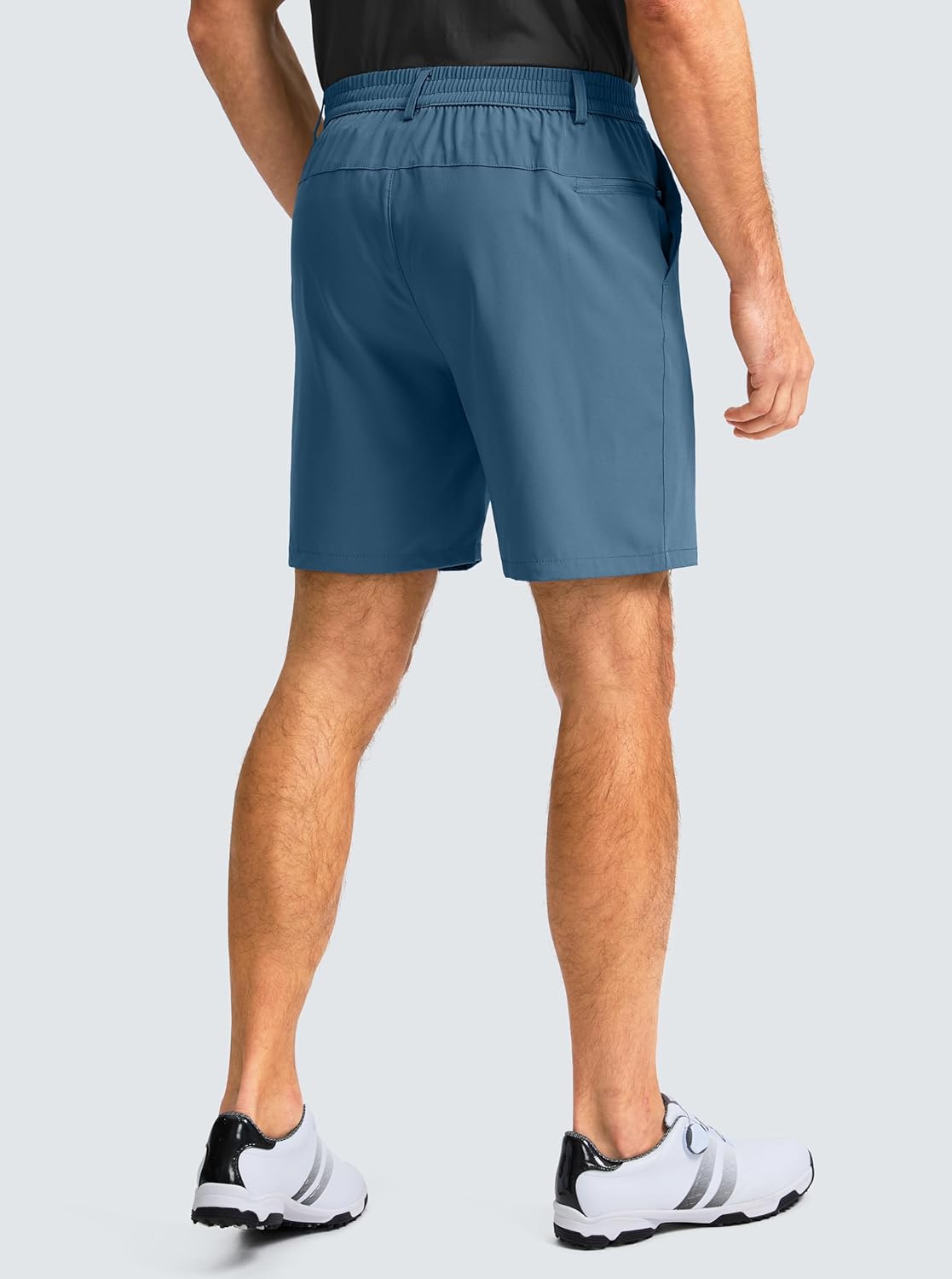 Men's Casual Shorts 7" Lightweight Golf Shorts for Men Stretch with 3 Pockets Quick Dry Breathable Work Shorts