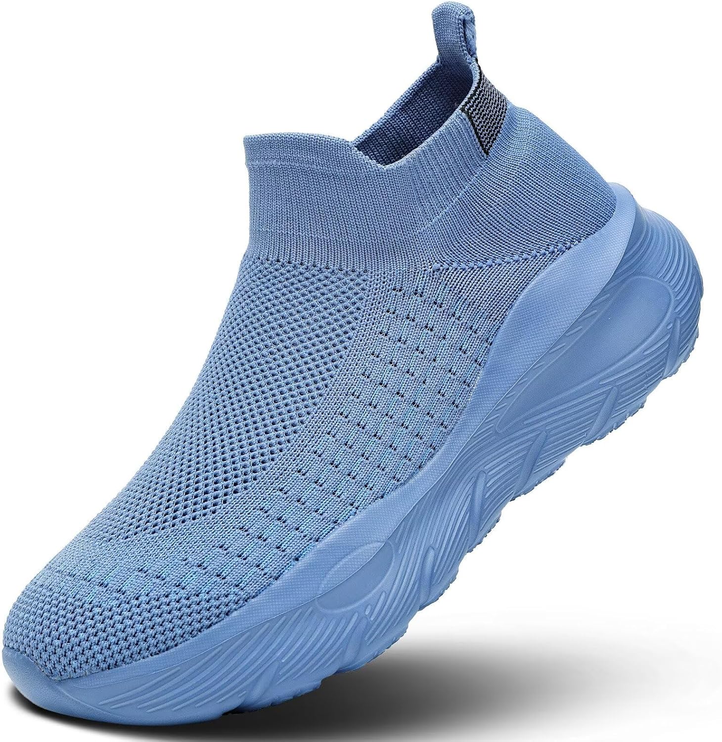 Mens Walking Shoes Running Athletic Sports Sneakers Slip on Mesh Lightweight Breathable Tennis Gym Soft Sole
